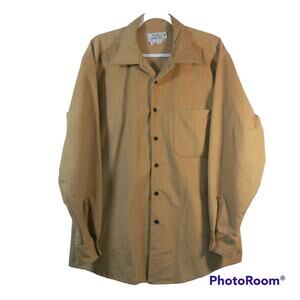 Back Country Camel Button Up Shacket  Shirt Jacket Size XL